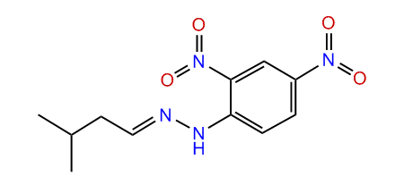 Butanal 3-methyl-2,4-dinitrophenylhydrazone